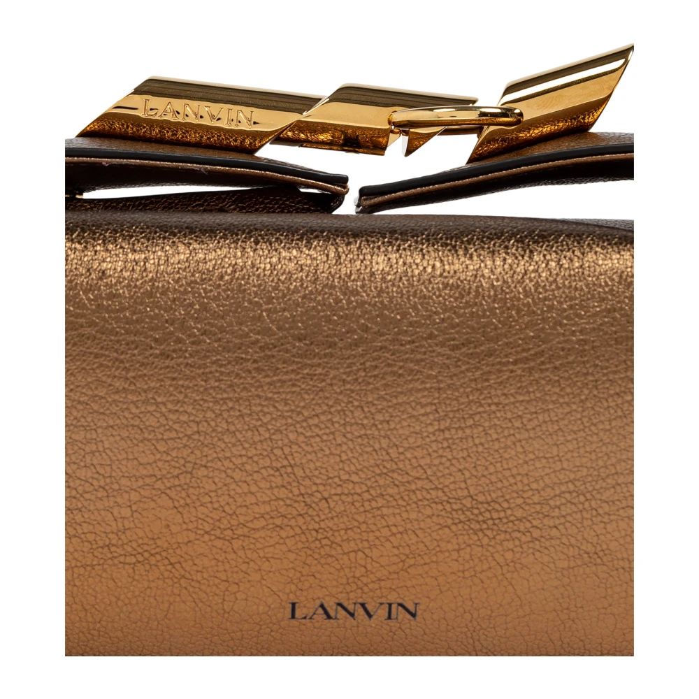 Lanvin Handtas Haute Sequens Yellow Dames