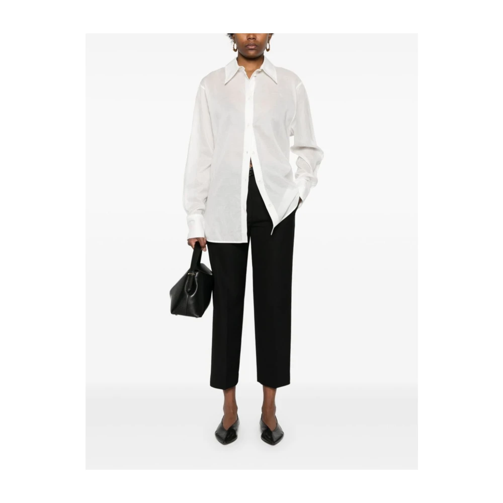 TotêMe Natuurlijke Kimono Shirt White Dames