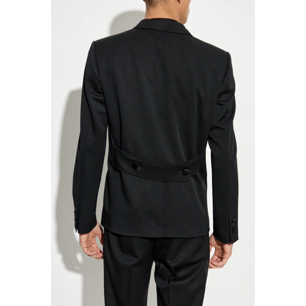 Dolce & Gabbana Wollen blazer Black Heren