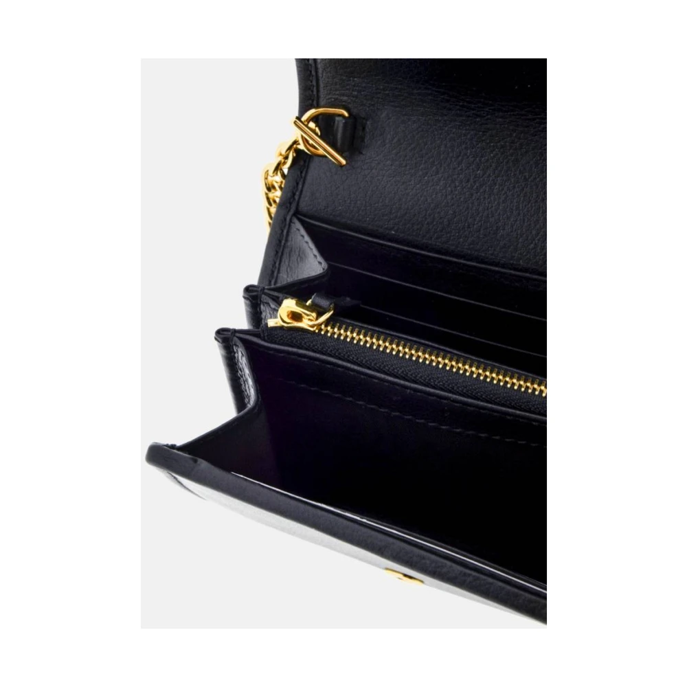 Gucci Blondie Chain Wallet Black Dames
