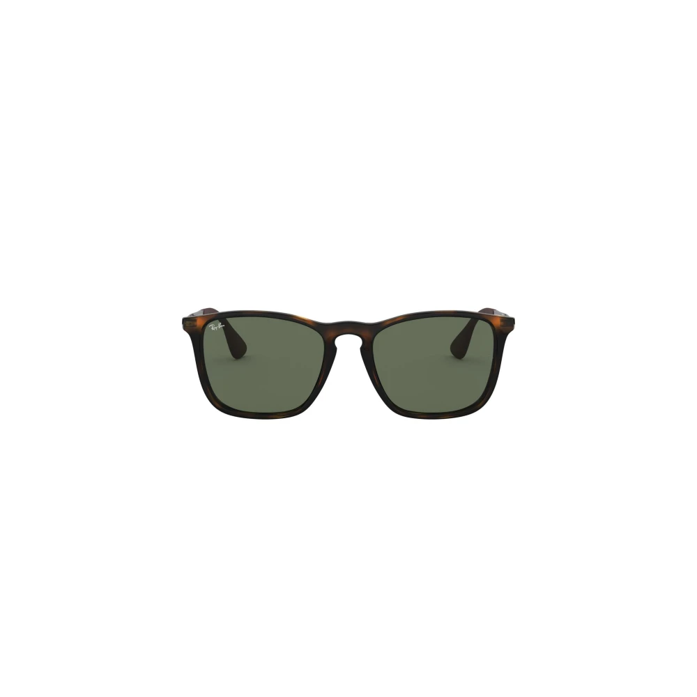 Ray-Ban Men's Green Sunglasses Chris 4187 710/71 Tortoise & Gunmetal - Image 7