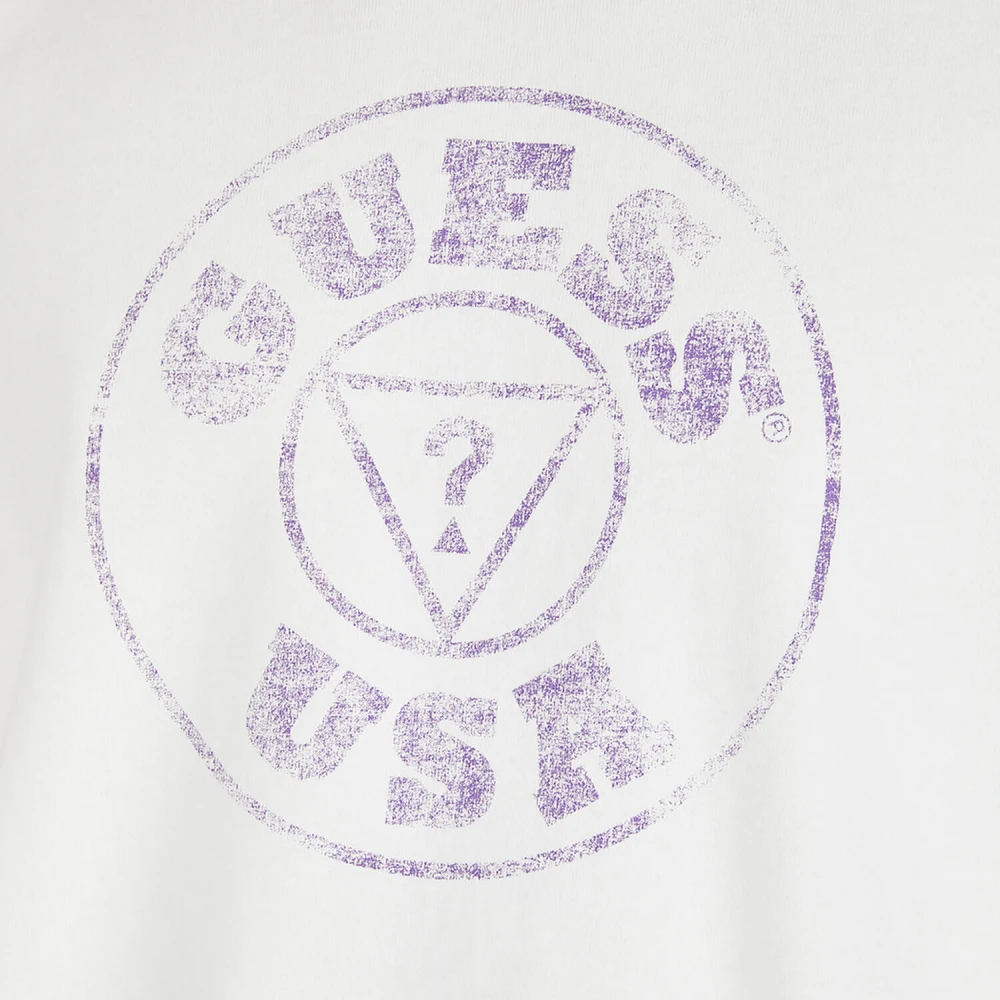 Guess American Frontier T-shirt White Heren