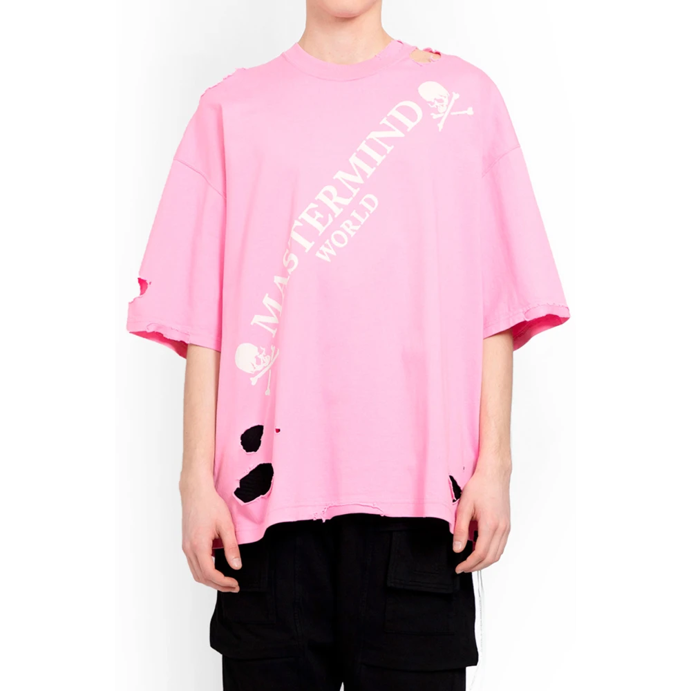 Mastermind World T-Shirts Pink Heren