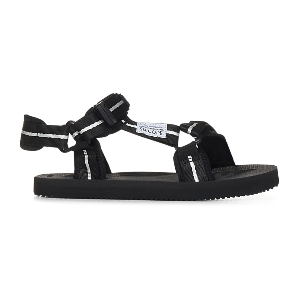 Palm Angels Men's Black Suicoke Sandals