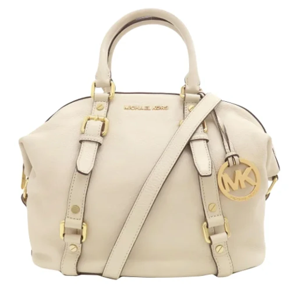 Michael Kors Pre-owned Leather handbags Beige Dames
