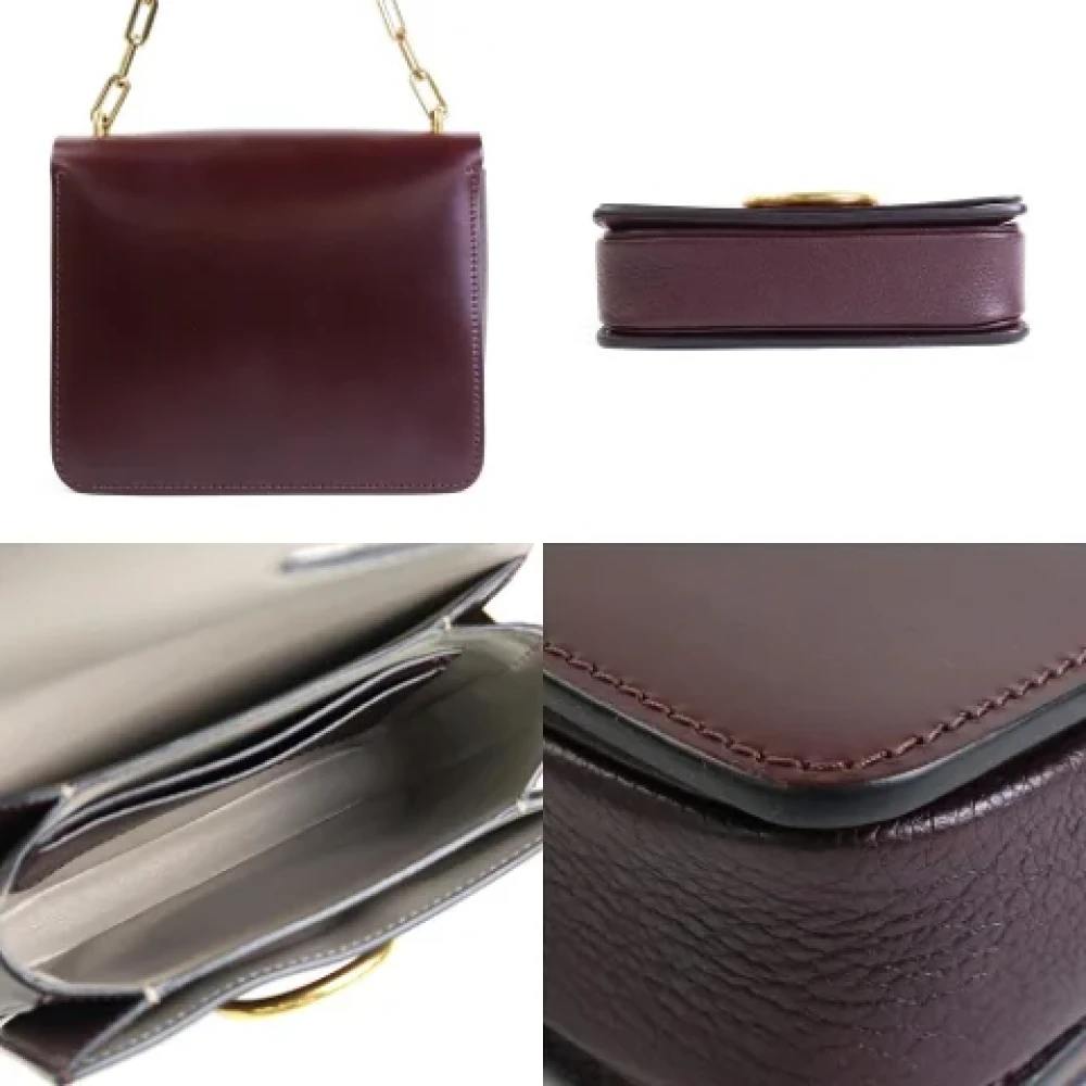 Burberry Vintage Pre-owned Fabric shoulder-bags Brown Dames