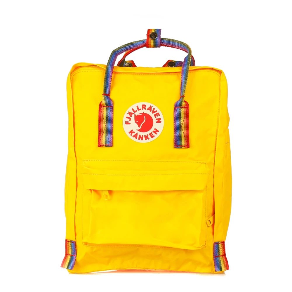 Fjällräven Regenboog Warm Gele Rugzak Yellow Unisex