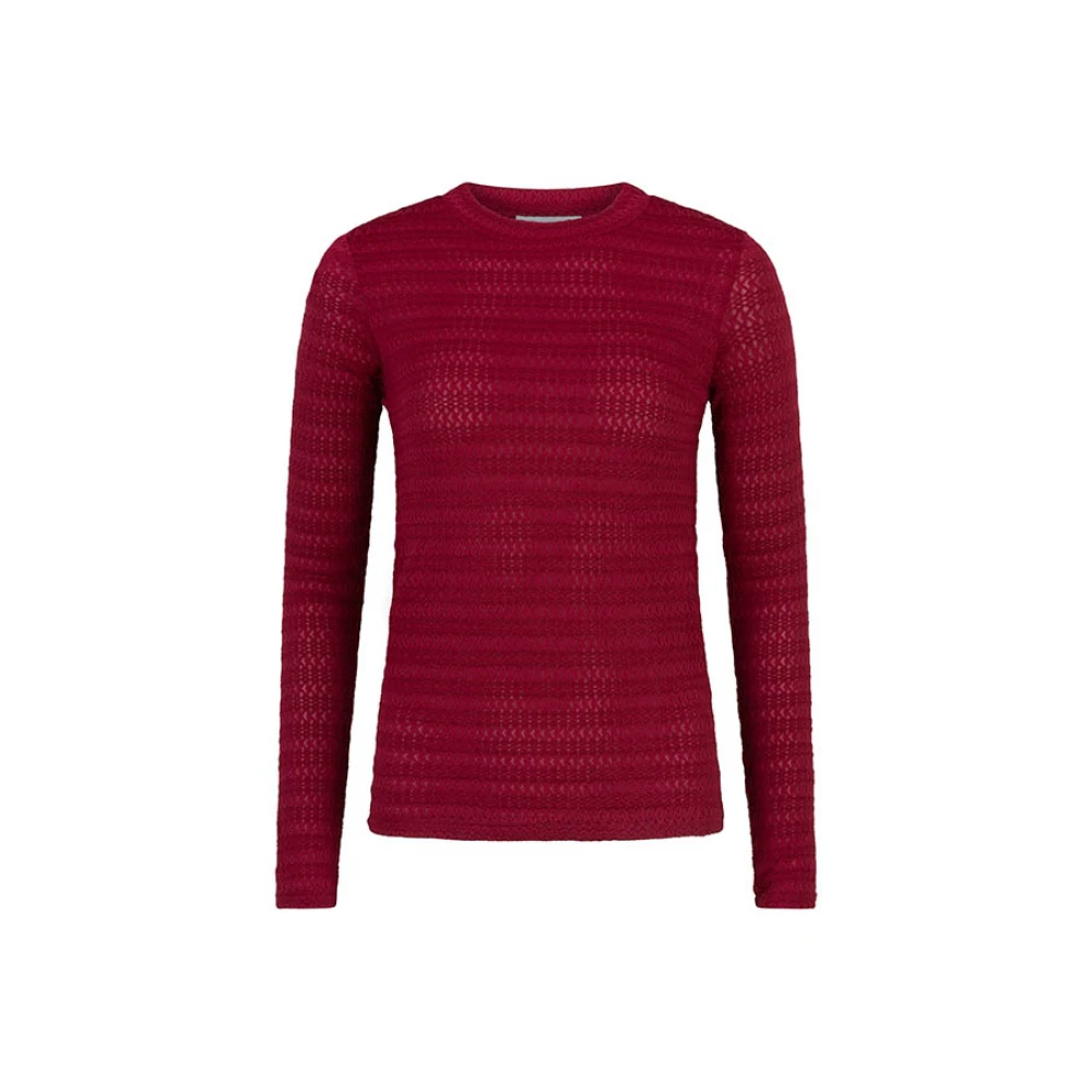 Lofty Manner Paarse Leonore Sweater | Stijlvol Ontwerp Purple Dames