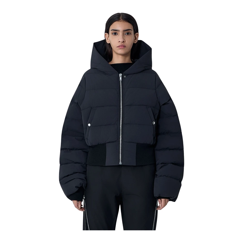 Rick Owens Donna Nero Giacche, M, New,