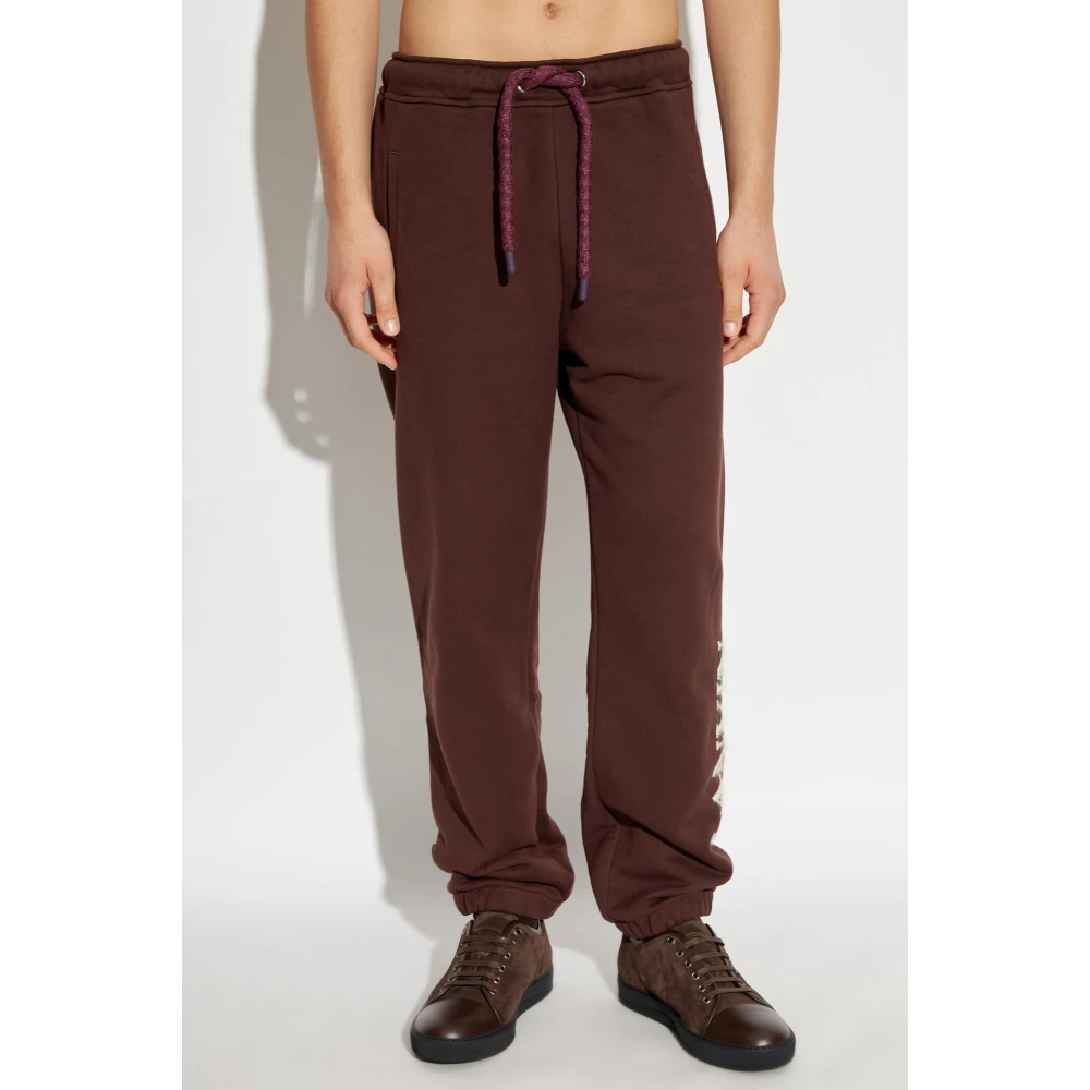 Lanvin Sweatpants Red Heren