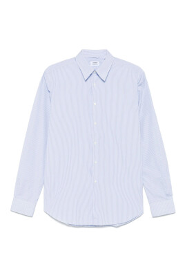 chemise-bleue-en-coton-comma