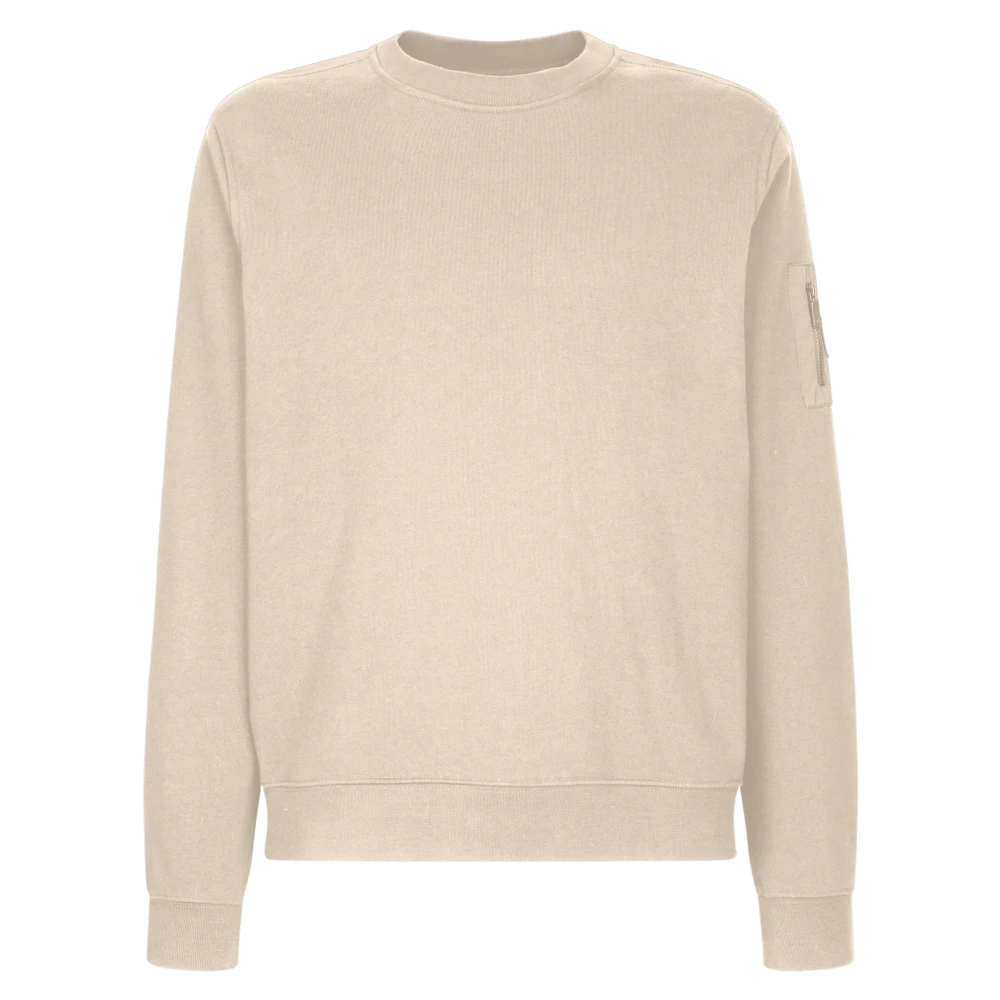 Add Vest IN Katoenen Sweatshirt Beige Heren