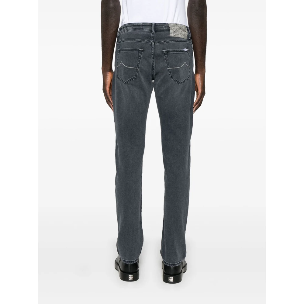 Jacob Cohën Bard Jeans met Japans Stof Gray Heren