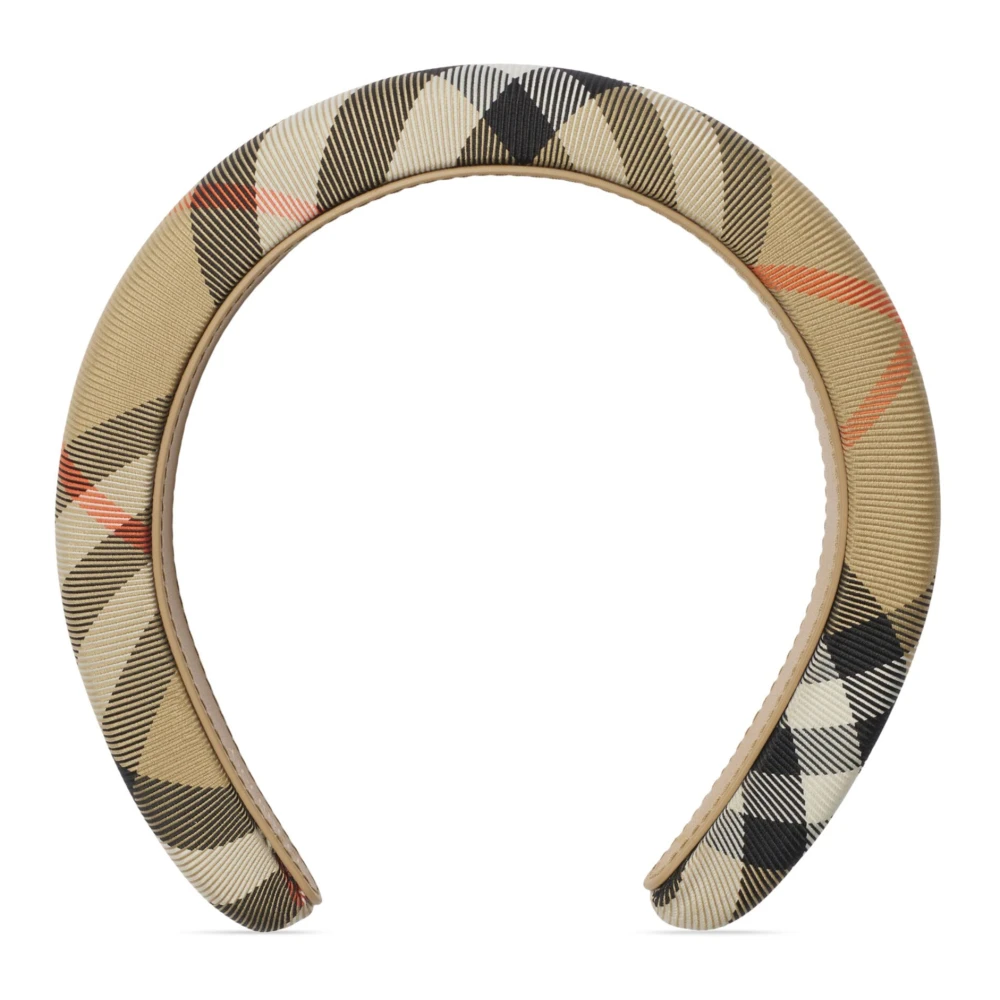 Burberry Ruitmotief Kinderen Beige Hoed Beige Dames