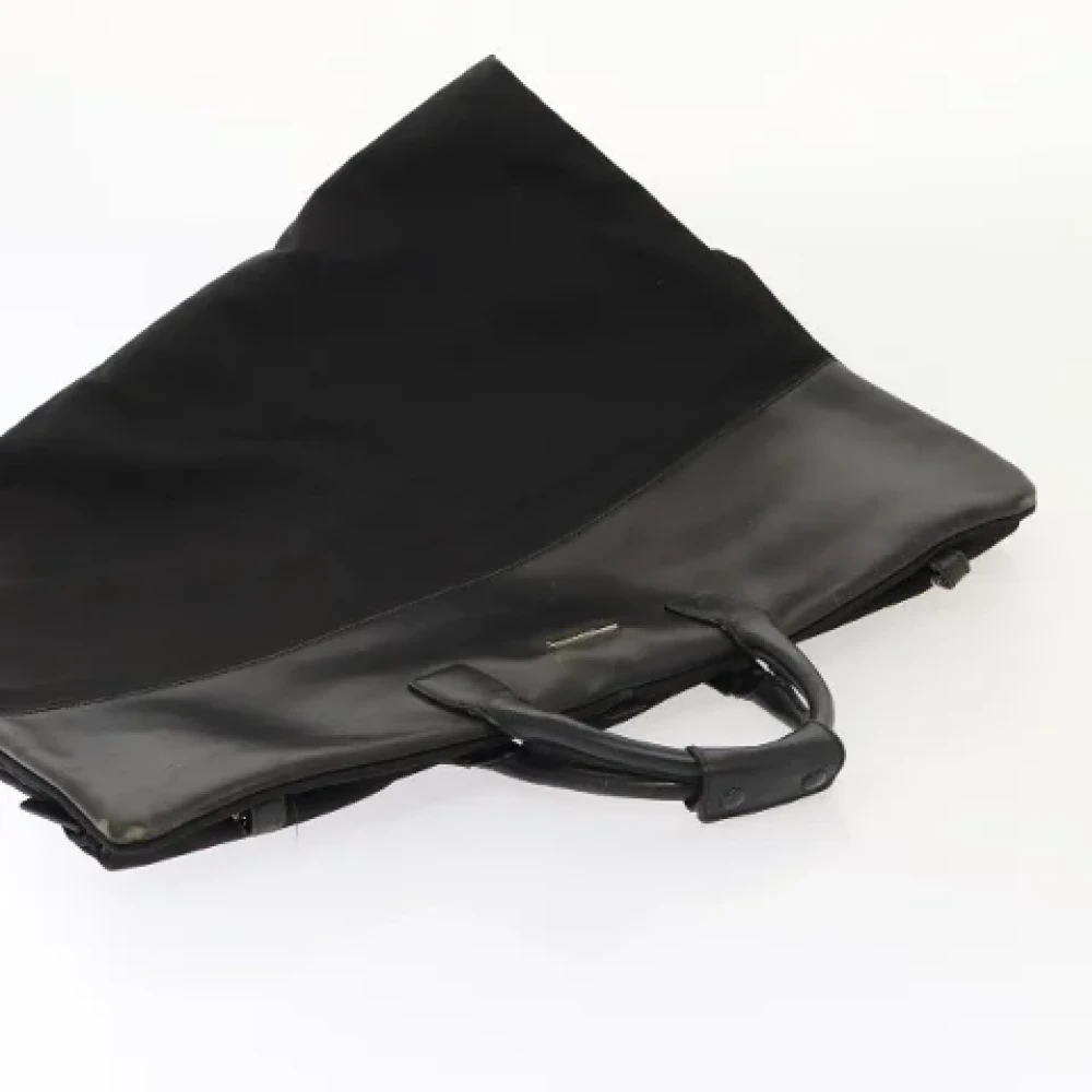 Gucci Vintage Pre-owned Nylon travel-bags Black Dames