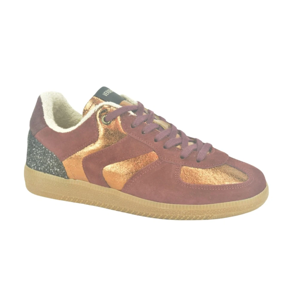 Verbenas Bordo + Metalic sneaker N. Dames Schoenen Veelkleurig Multicolor