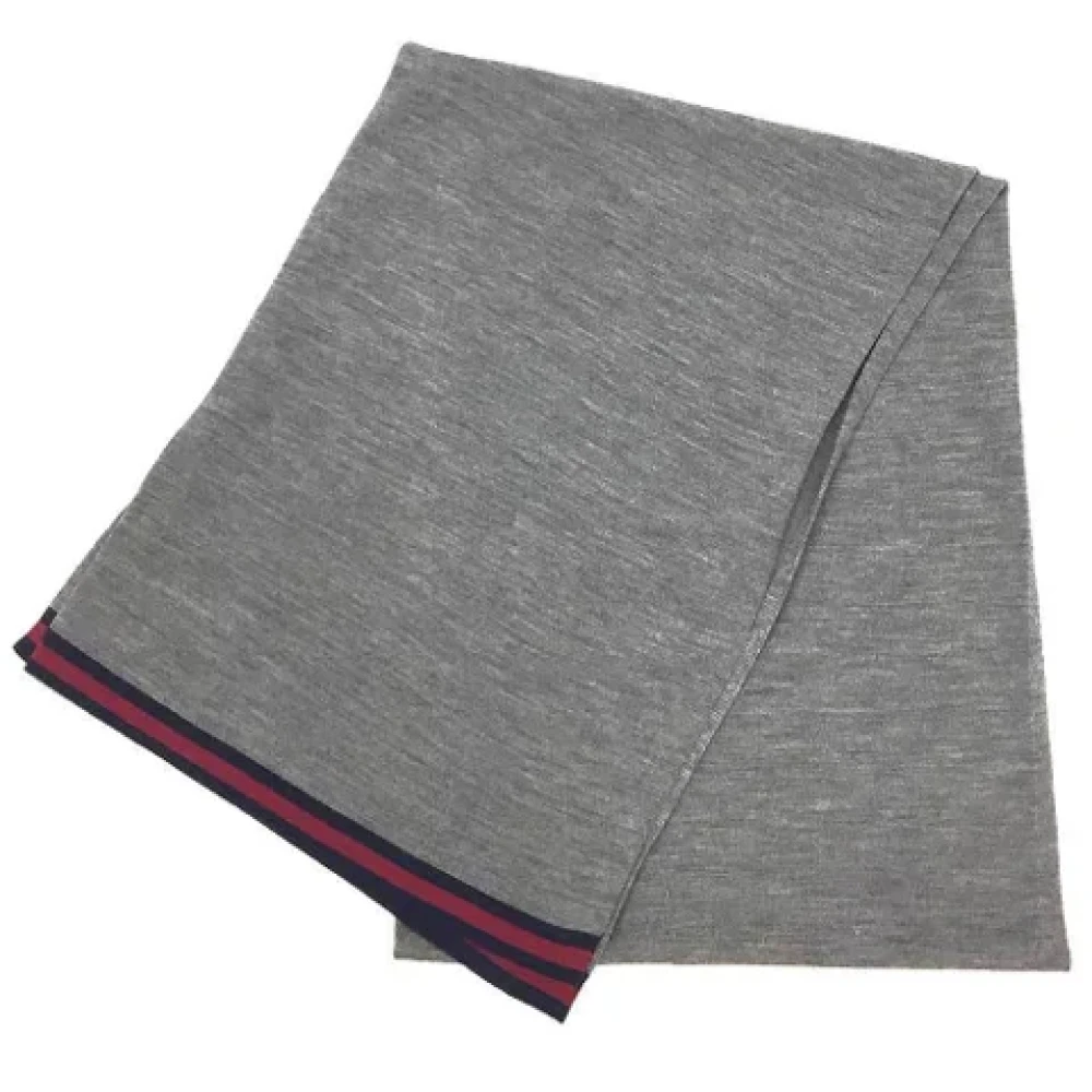 Pre-owned > Pre-owned Accessories > Pre-owned Scarves - - Gucci Vintage - Modalova