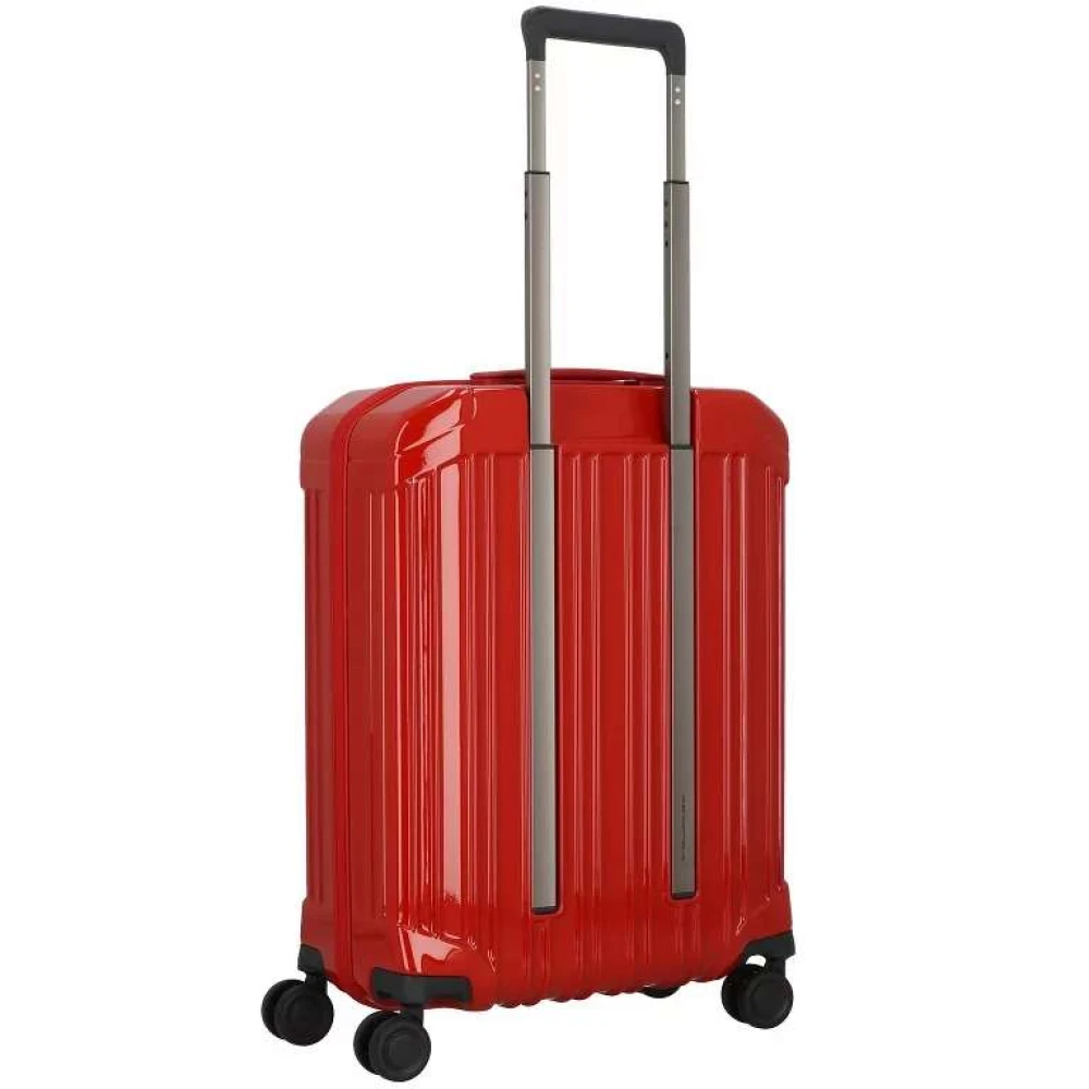 Piquadro Stijlvolle Reistrolley Tas Red Unisex