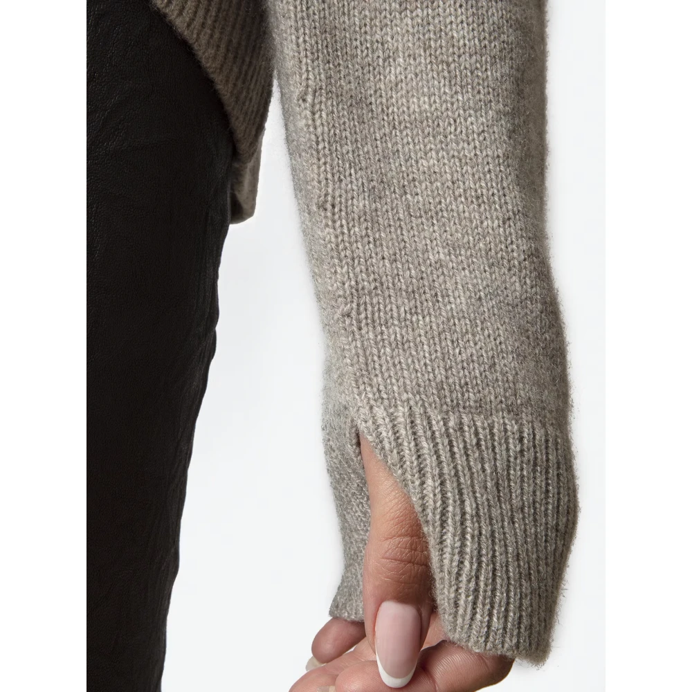Zadig & Voltaire Sterren Tweed Trui Latte Beige Dames