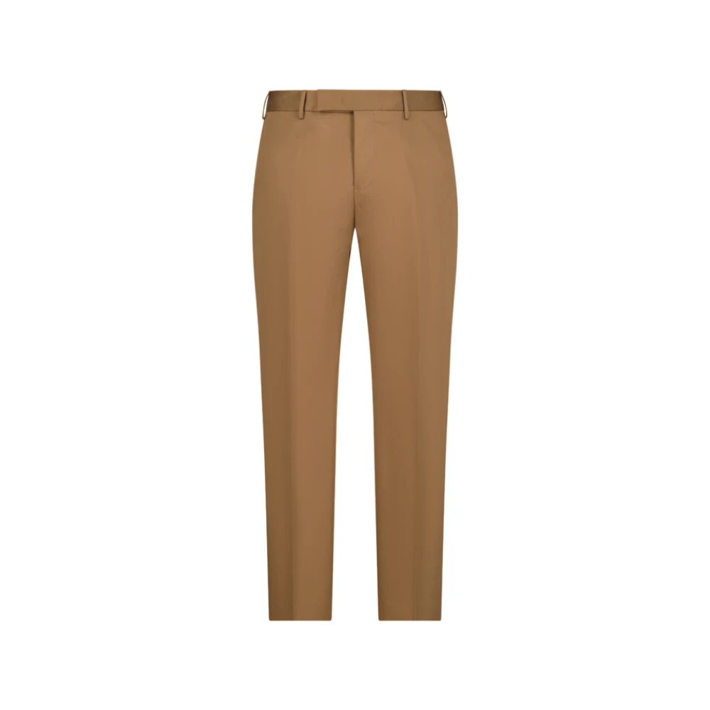 Pt Torino Men's Beige Cotton Pants