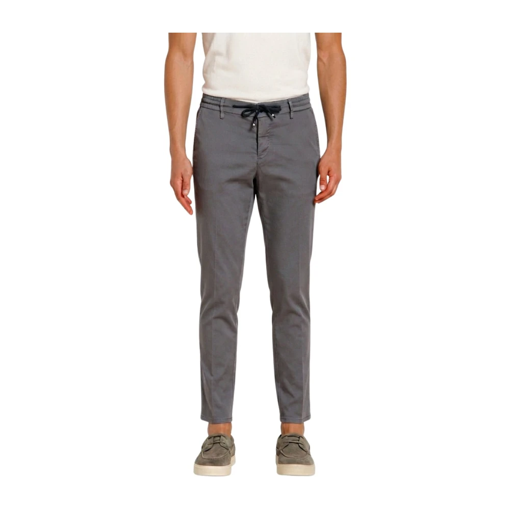 Mason's Mannelijk Grijs Broeken Heren, 3XL, Katoen, Milano Jogger Travel