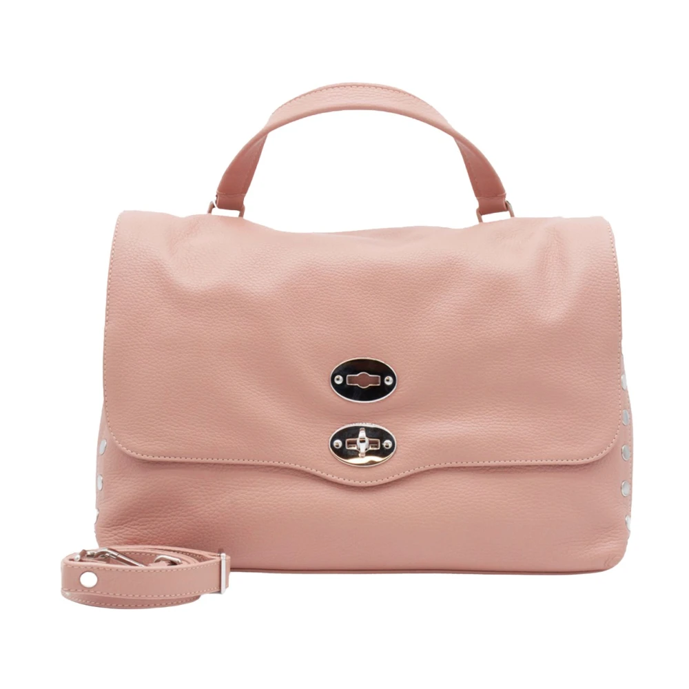Zanellato Roze leren Postina Daily Baby Tote Pink Dames