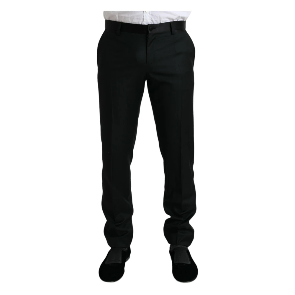 Dolce & Gabbana Uomo Nero Pantaloni, L, New,