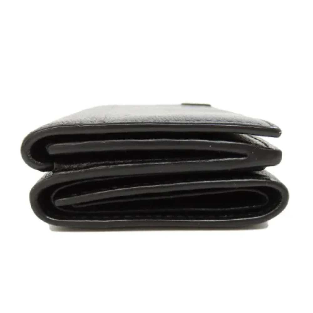 Balenciaga Vintage Pre-owned Leather wallets Black Dames