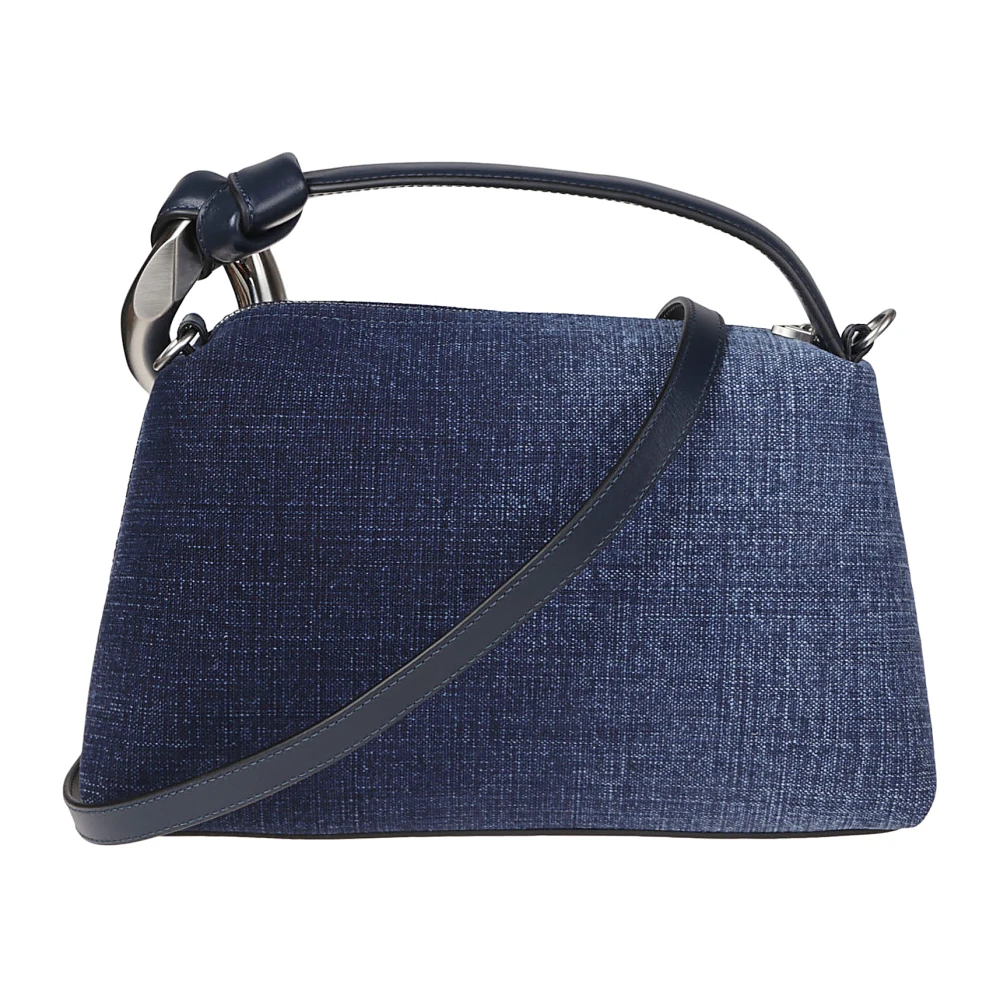 JW Anderson Stijlvolle Corner Tas voor jou Blue Dames