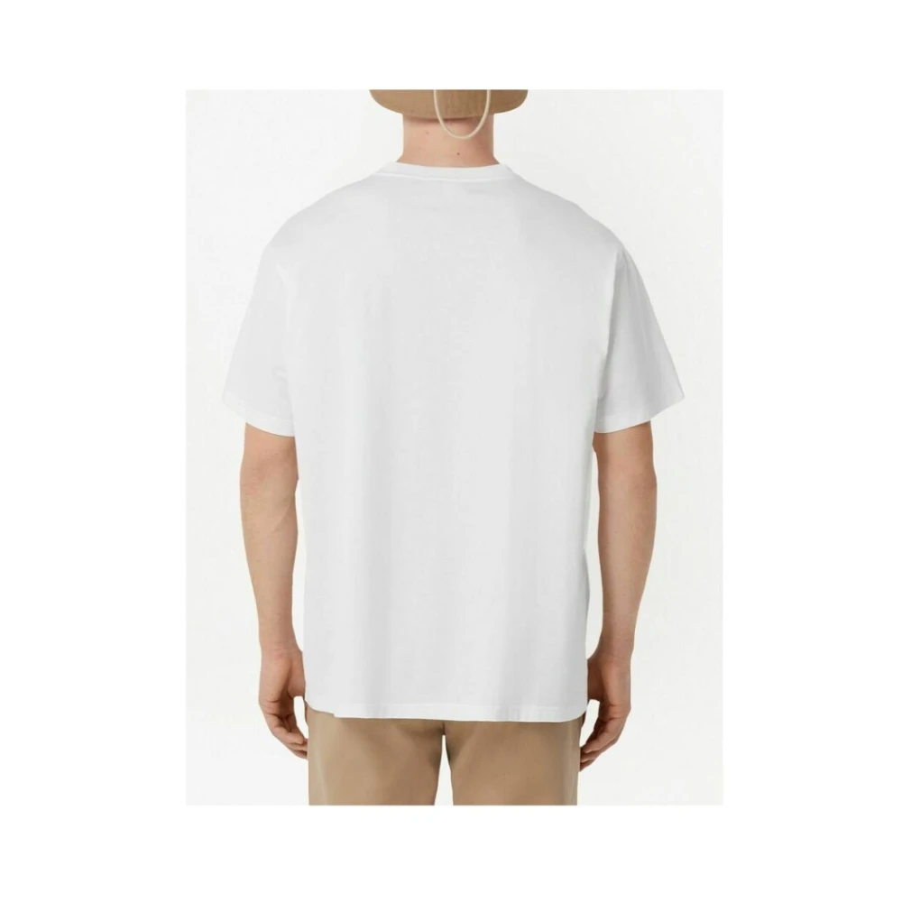 Burberry T-shirt White Heren