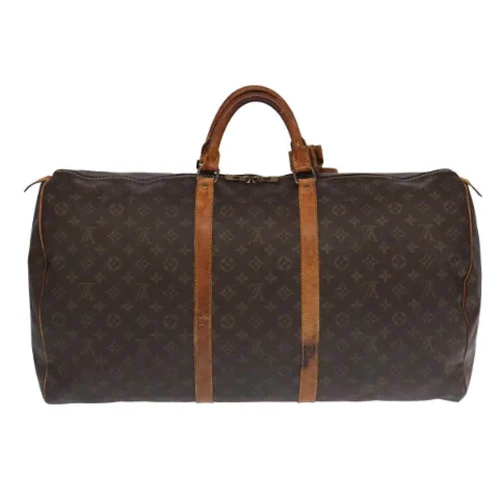 Louis Vuitton Vintage Pre-owned Canvas travel-bags Brown Dames
