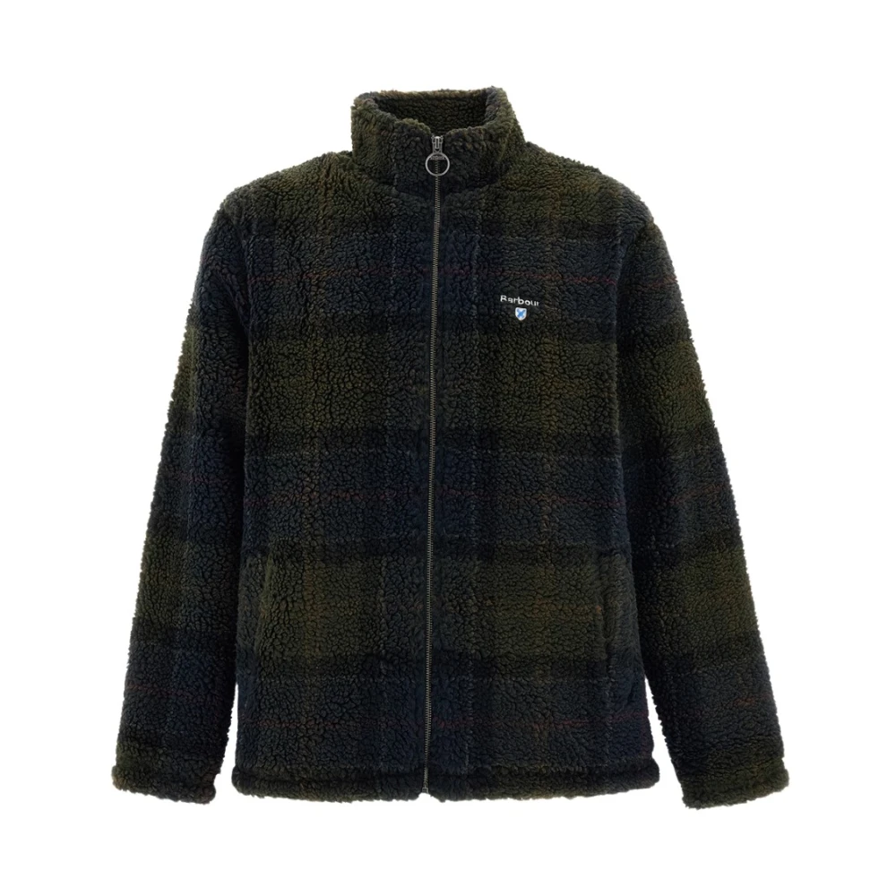 Barbour Herren Oliv Sherpajacke, Gr. S - Bild 4