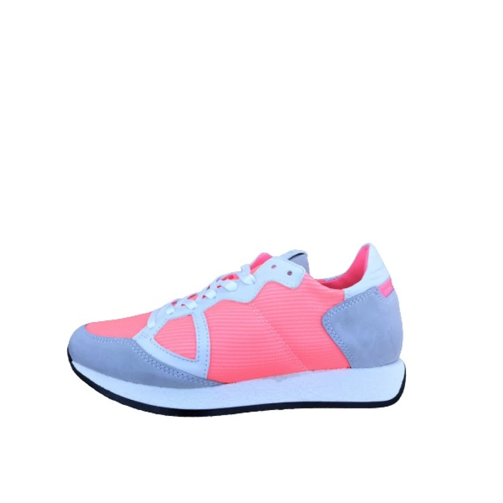 Philippe Model Monaco Vintage Sneakers Dames Schoenen Veelkleurig Multicolor