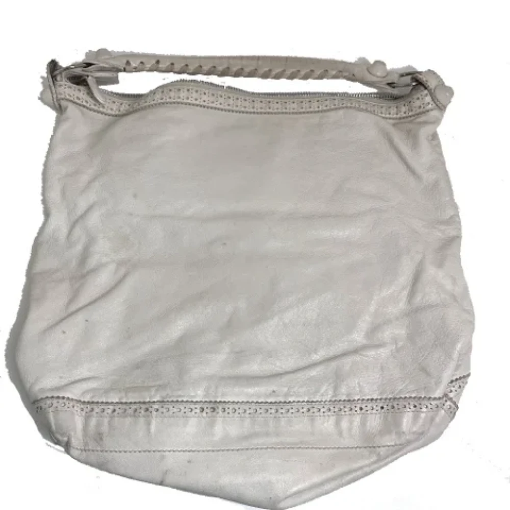 Balenciaga Vintage Pre-owned Leather shoulder-bags White Dames