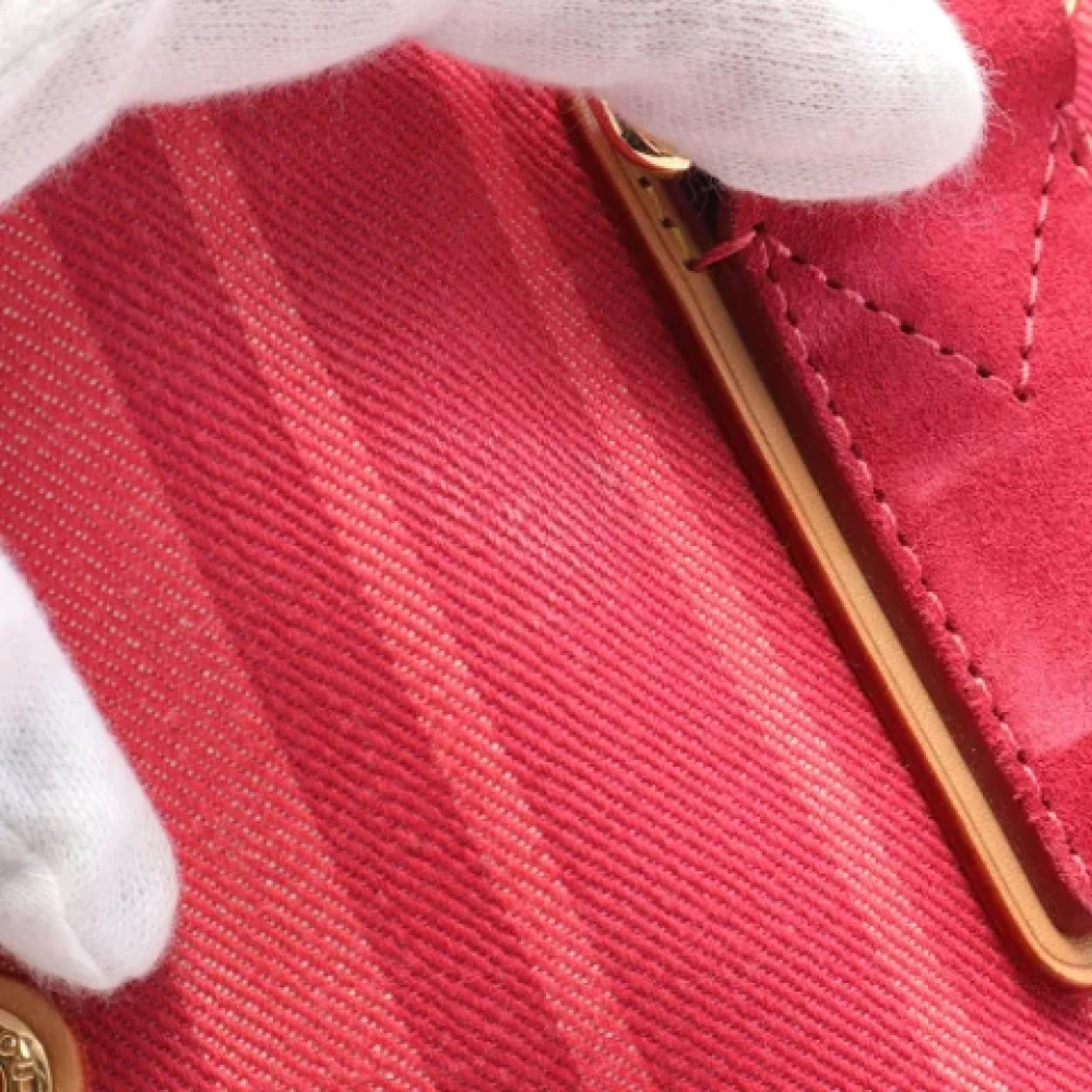 Louis Vuitton Vintage Pre-owned Suede louis-vuitton-bags Pink Dames