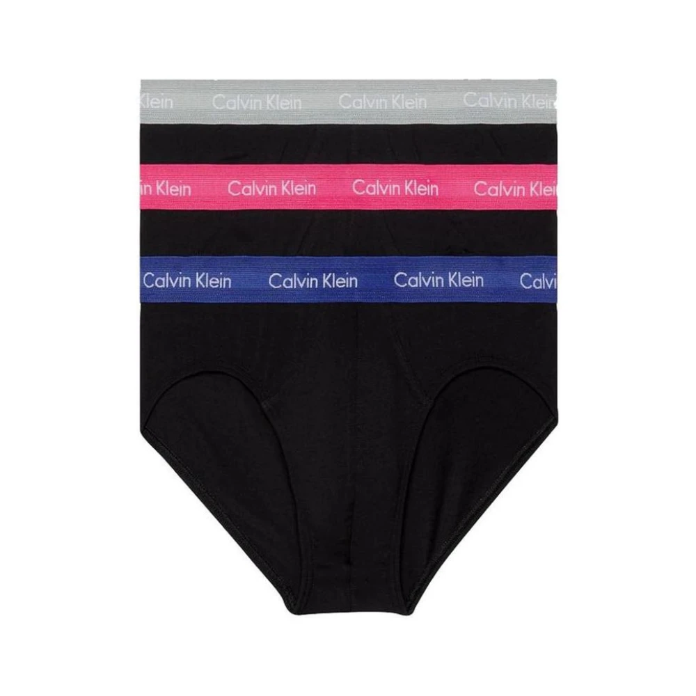 Calvin Klein Stretch Low Rise Trunk 3pack Pink, Herr