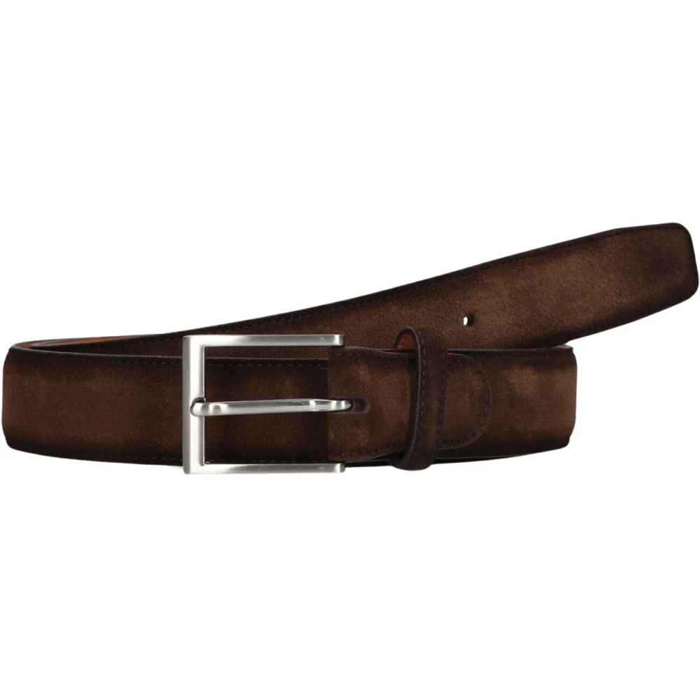 Magnanni Suède Riem met Metalen Gesp Brown Dames