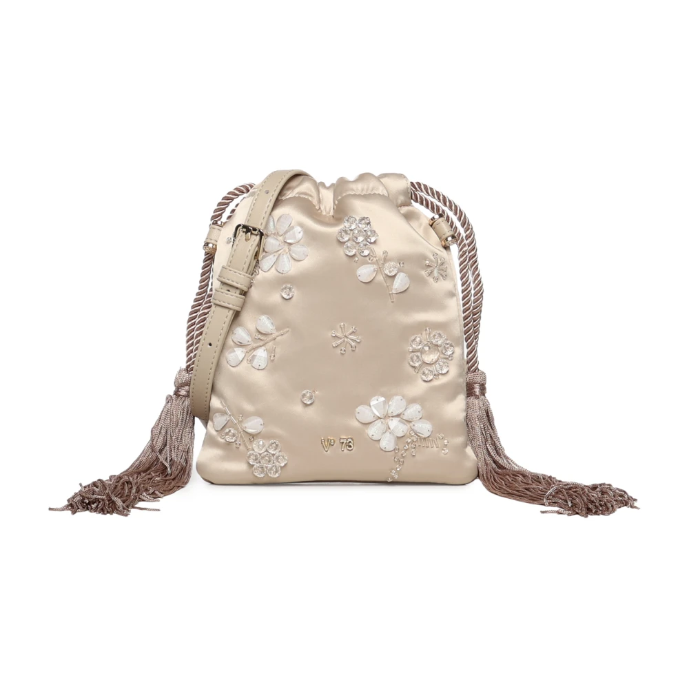 V73 Beige Kayla Bucket Bag - Female - Bucket Bags - One Size - Bags