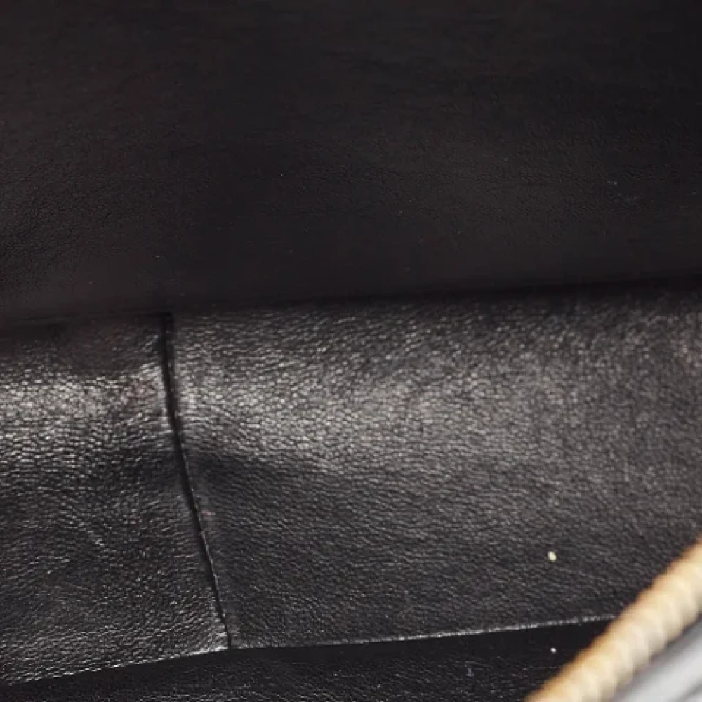 Chanel Vintage Pre-owned Leather backpacks Black Dames