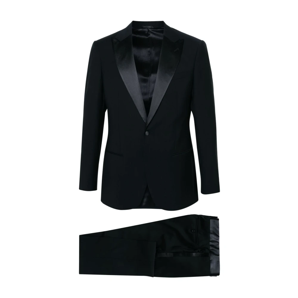 Giorgio Armani Men's Blue Single Breasted Suits, S, Icon Tuxedo