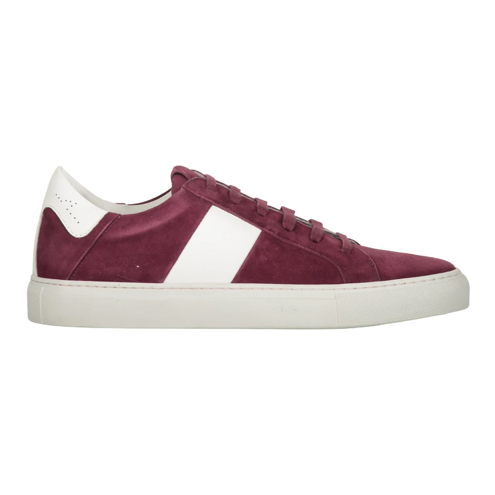 Paul & Shark Yachting leren sneaker Heren Schoenen Rood