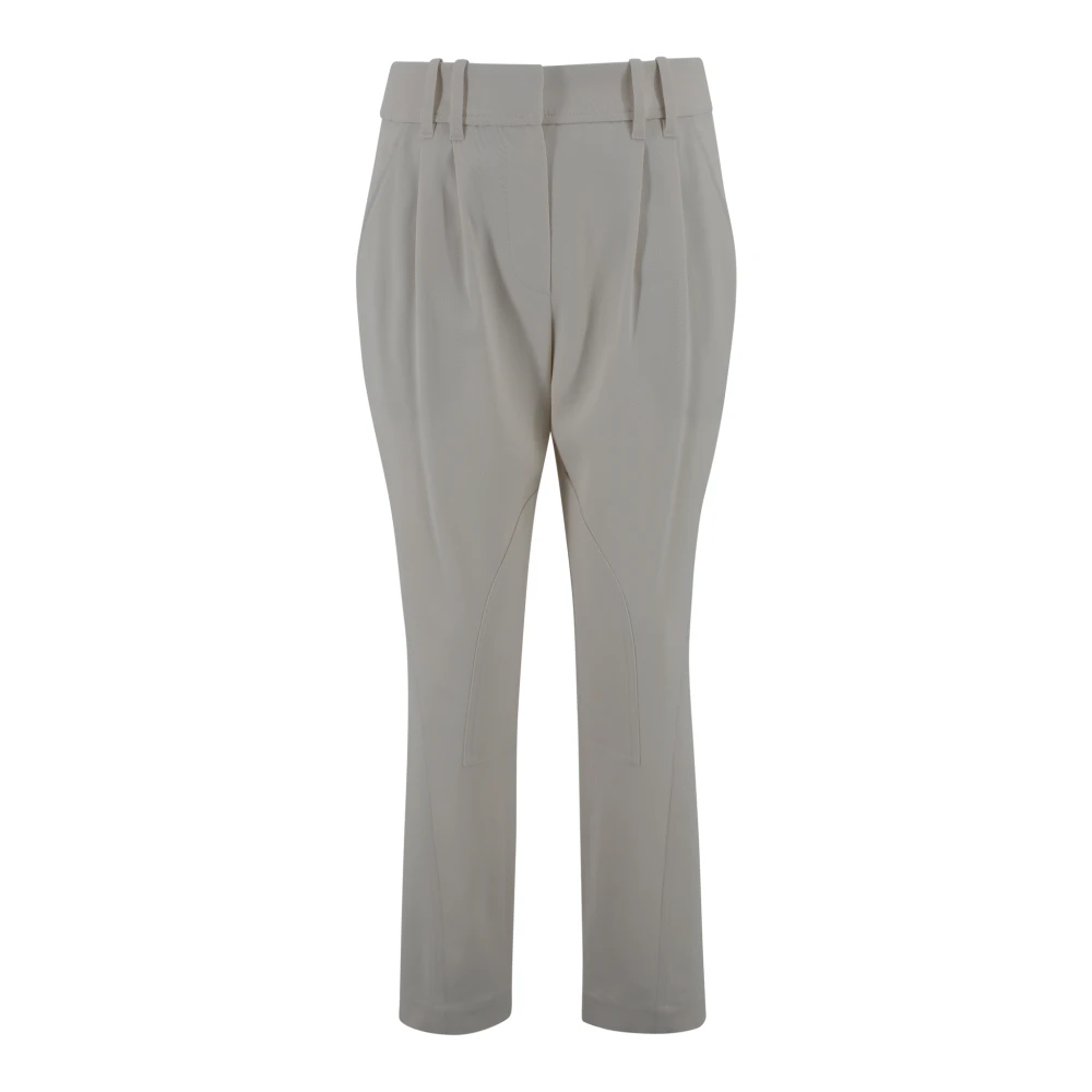 Trousers > Tapered Trousers - - Brunello Cucinelli - Modalova