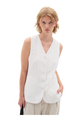 white-waistcoat-with-v-neck-and-belt