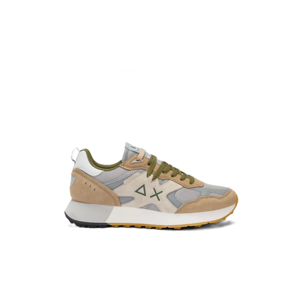 Sun68 Stoffen Sneaker Heren Schoenen Beige