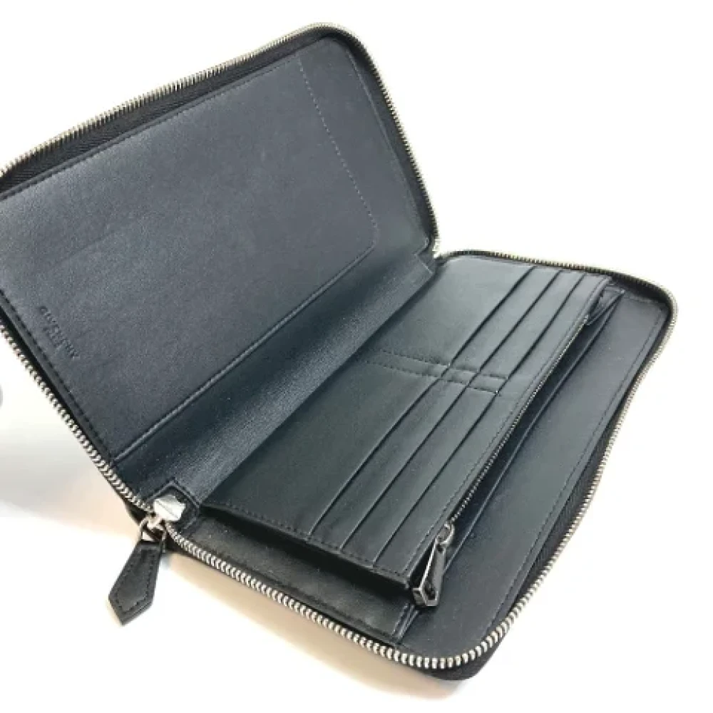 Givenchy Pre-owned Leather wallets Black Heren