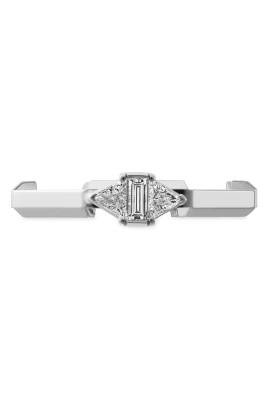 YBC744971002 - Vitt guld 18kt, diamanter - Link to Love ring i 18kt vitt guld och diamanter