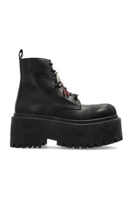 Strike Läder Platform Boots