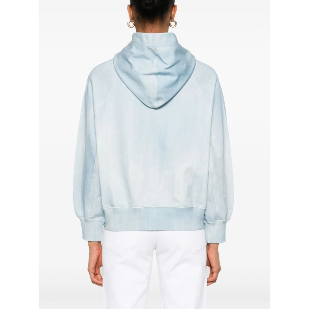 Ermanno Scervino Lichtblauwe trui met Franse terry Blue Dames