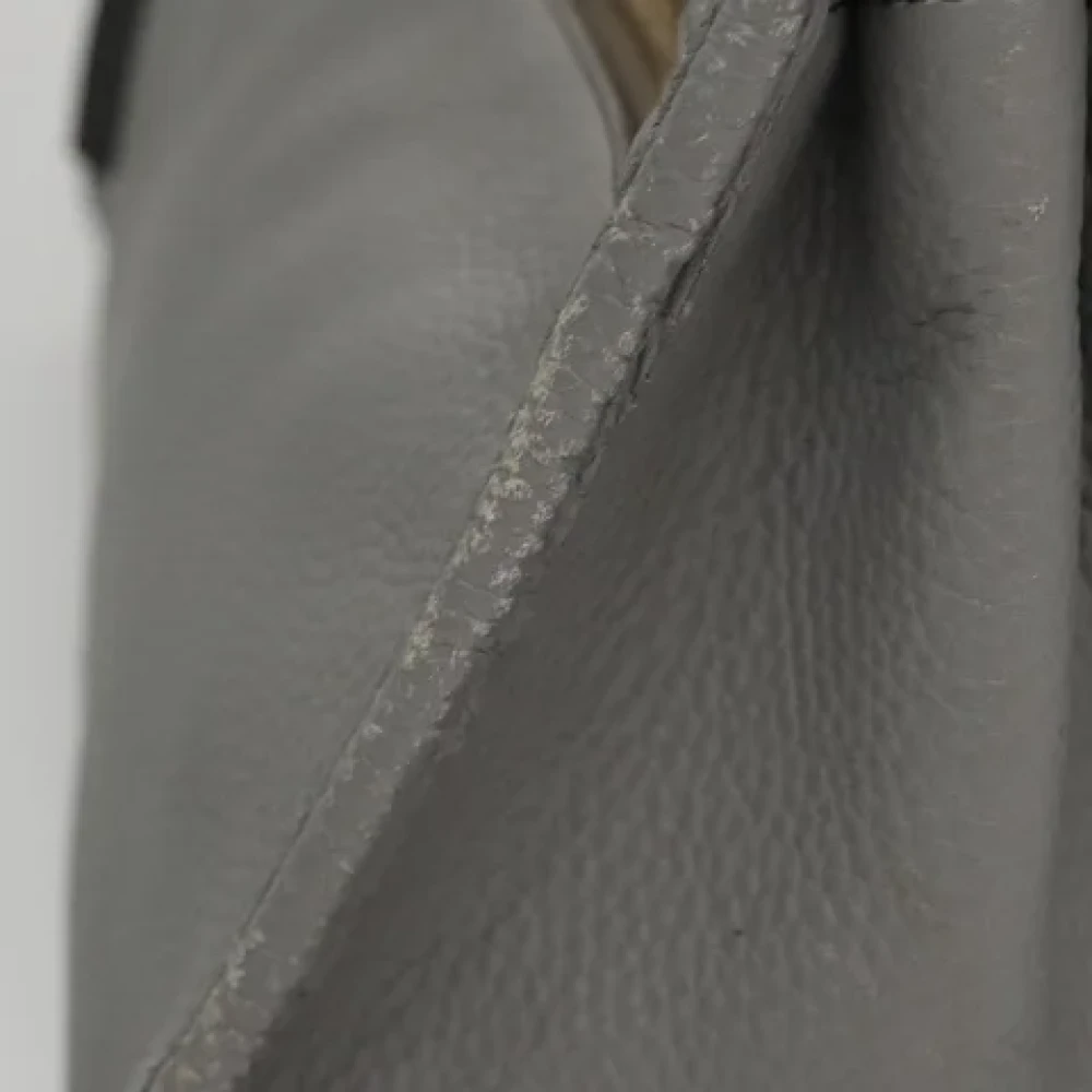 Bally Pre-owned Leather handbags Gray Dames