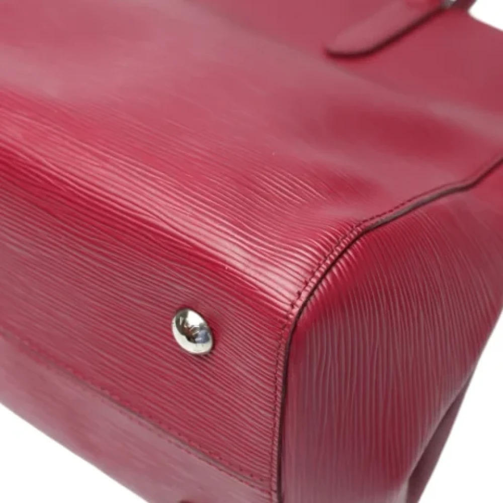 Louis Vuitton Vintage Pre-owned Leather louis-vuitton-bags Red Dames
